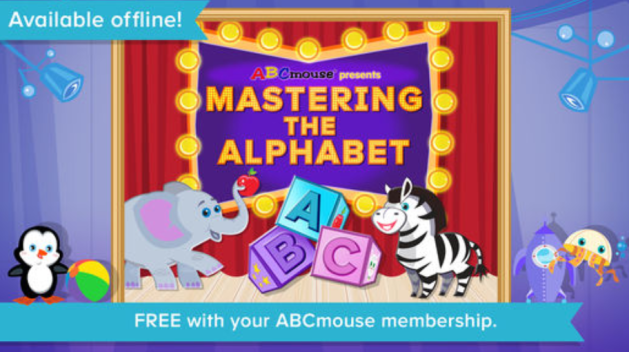 ABCmouse Mastering the Alphabet app - by Age of Learning